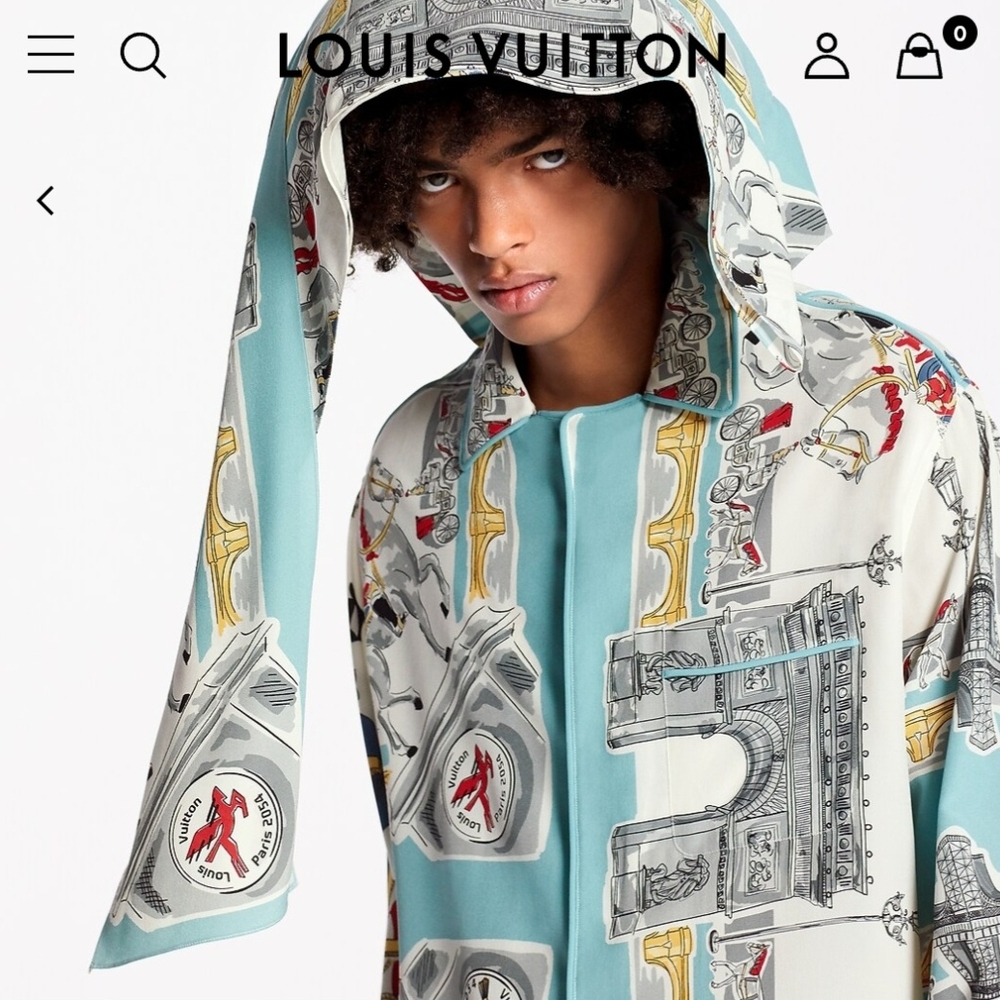 Louis Vuitton Multicolor Graphic Pyjama Shirt